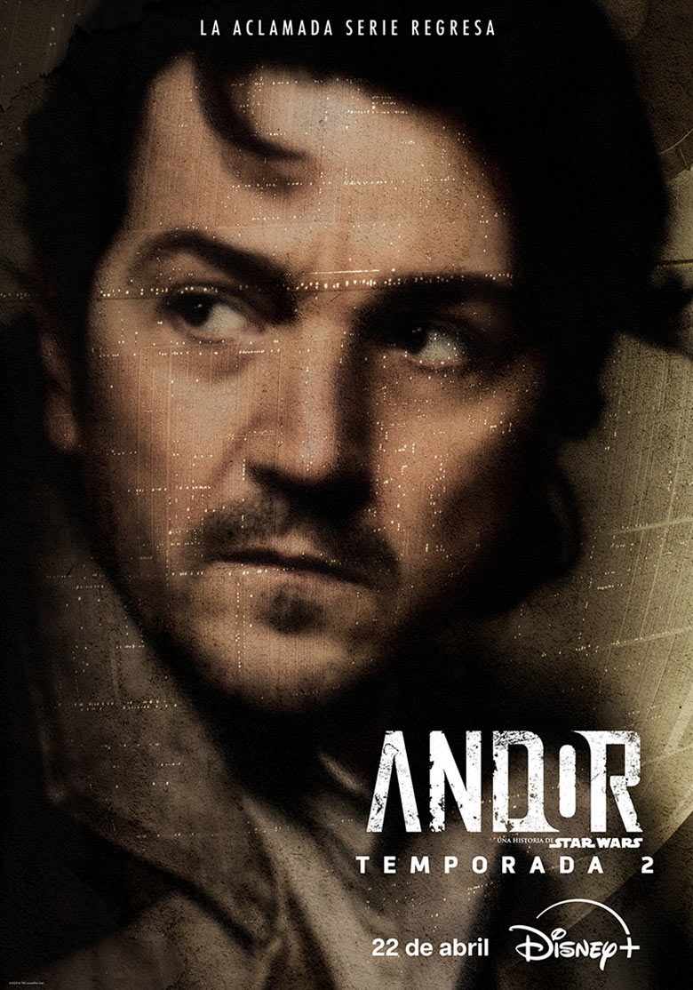 Disney+ lanza póster y tráiler de Andor, segunda temporada