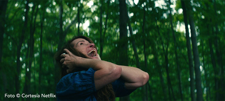 Dejar el mundo atr&aacute;s, tan pr&oacute;xima a la realidad que se vuelve terror&iacute;fica