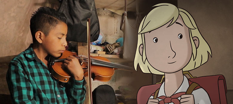 Fritzi y Pedro el Violinista de Chalam en FICNiños
