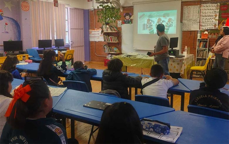 Talleres de La Matatena AC en escuelas