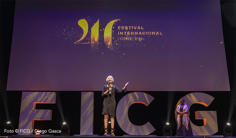 María de Medeiros en el FICG