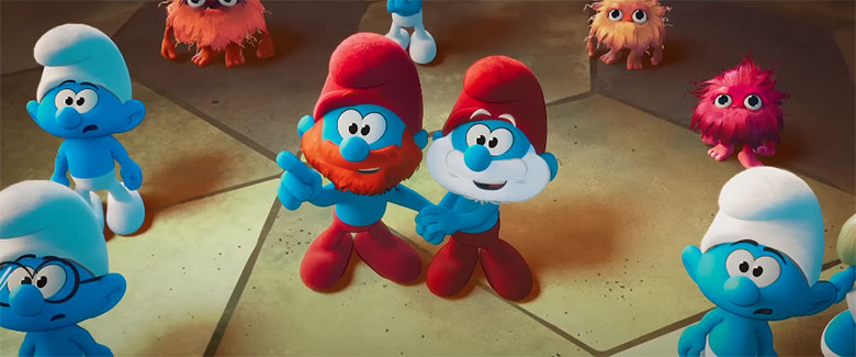 Pitufos. Un mero entretenimiento familiar, pintado de azul